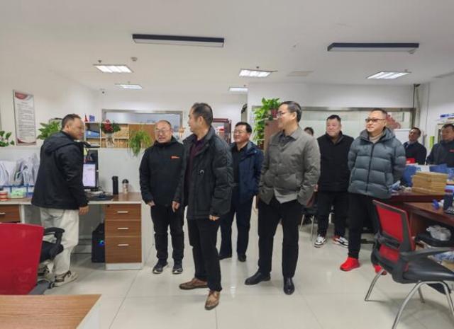 新春慰問暖人心 凝心聚力啟新程——汪冬生一行赴項目開展新春慰問